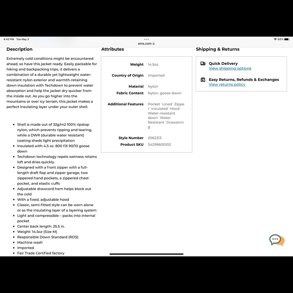 Ems Down Jacket - image 7